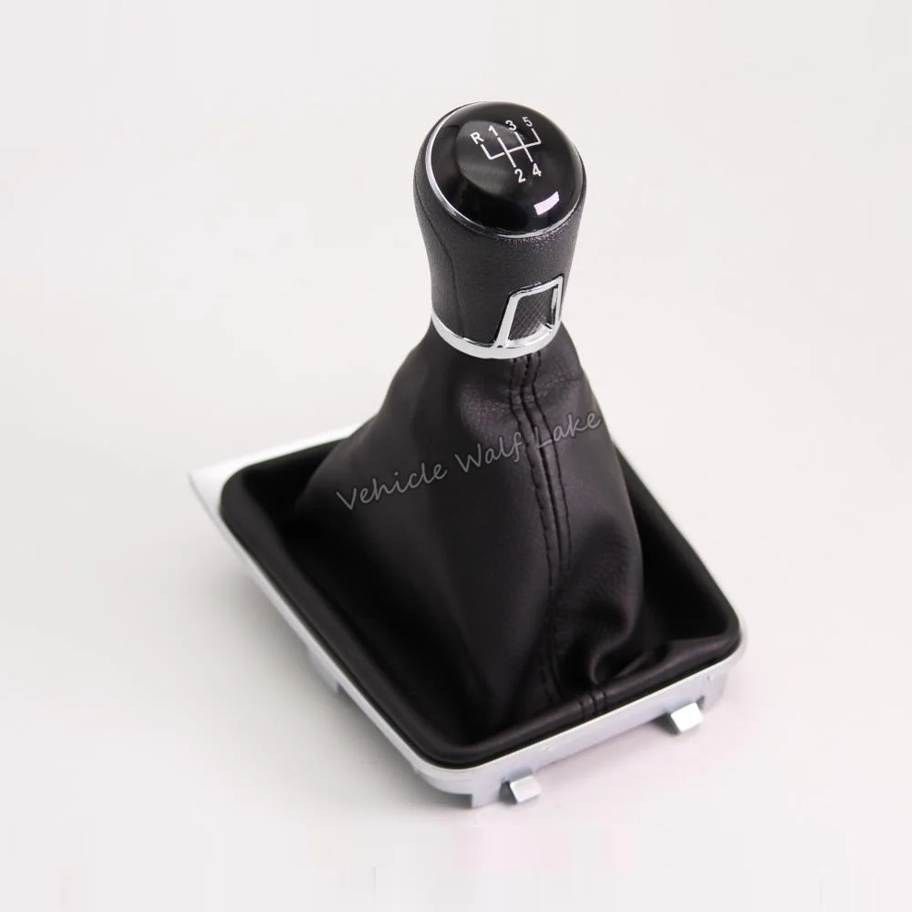 For VW Golf 7 A7 MK7 GTI GTD 2013 2014 2015 2016 2017 2018 Car 5 /6 Speed Gear Stick Level Shift Knob With PU Leather Boot - Image 3