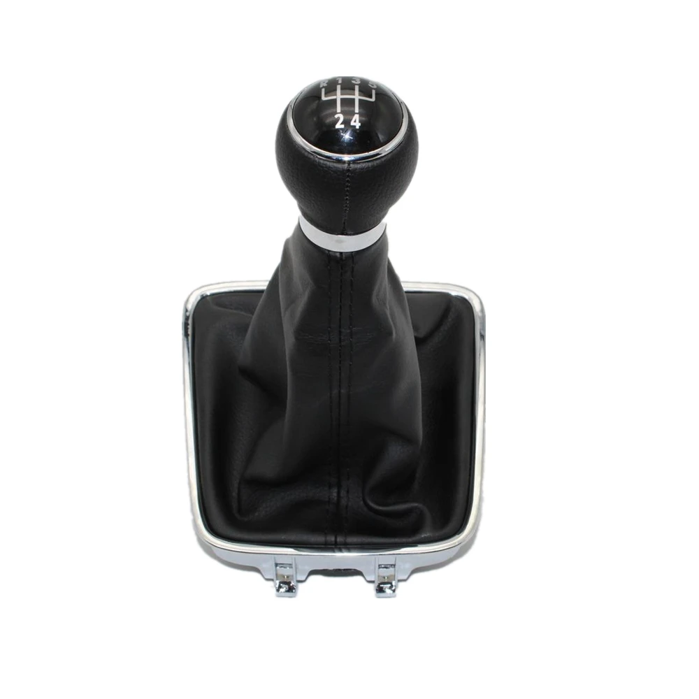 For VW Golf Plus 2005 2006 2007 2008 2009 2010 2011 2012 2013 2014 Car-Styling 5 Speed Car Gear Stick Shift Knob PU Leather Boot - Image 3