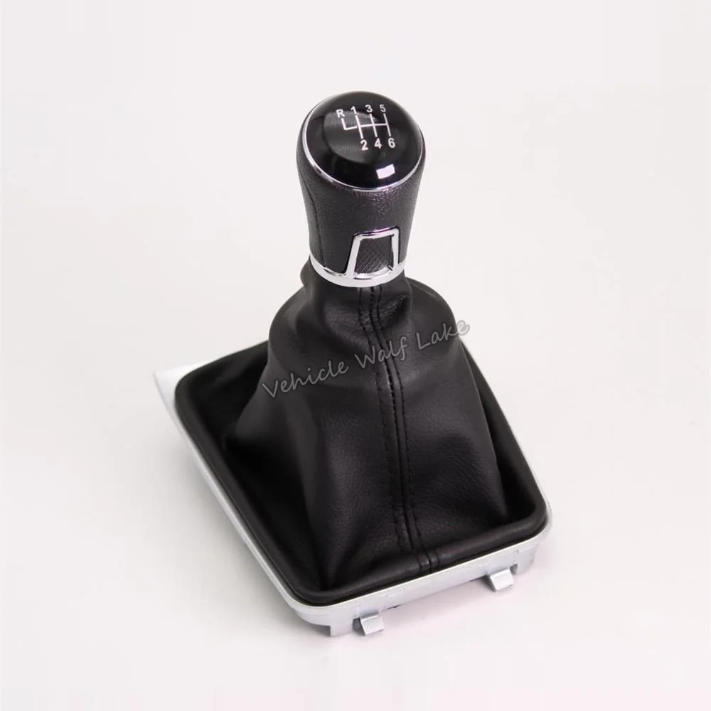For VW Golf 7 A7 MK7 GTI GTD 2013 2014 2015 2016 2017 2018 Car 5 /6 Speed Gear Stick Level Shift Knob With PU Leather Boot - Image 2