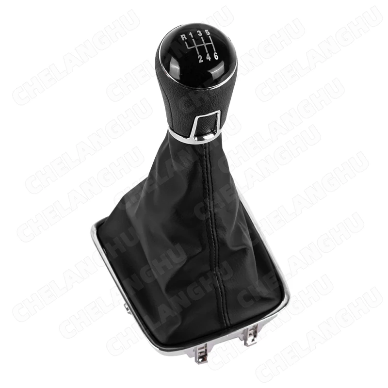 For VW Tiguan 5N 2007 2008 2009 2010 2011 Car 5/6 Speed Car Gear Stick Level Shift Knob With PU Leather Boot - Image 3