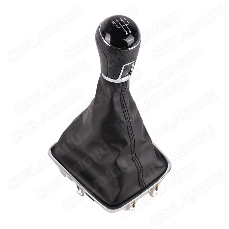 For VW Tiguan 5N 2007 2008 2009 2010 2011 Car 5/6 Speed Car Gear Stick Level Shift Knob With PU Leather Boot - Image 2