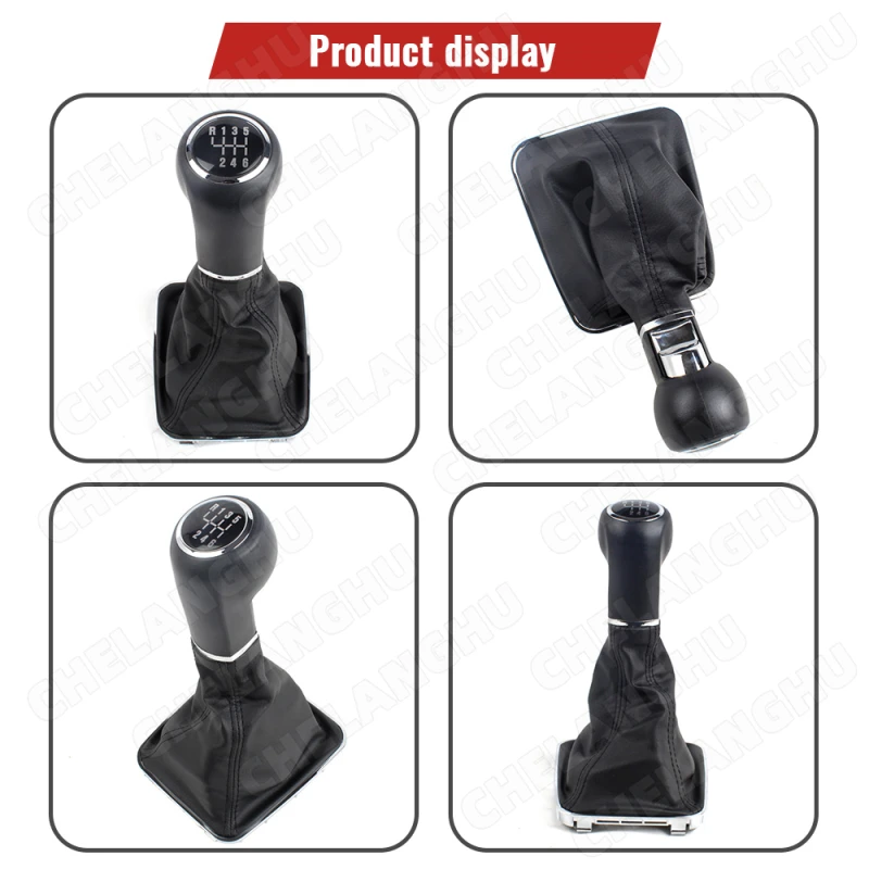 For Opel Zafira B 2005 2006 2007 2008 2009 2010 Car-styling 6 speed gear shift knob with pu boot Car accessories - Image 2