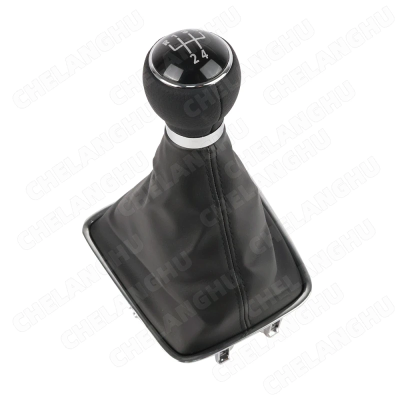 For VW Golf Plus 2005 2006 2007 2008 2009 2010 2011 2012 2013 2014 New 5 Speed Car Gear Stick Shift Knob PU Leather Boot - Image 3